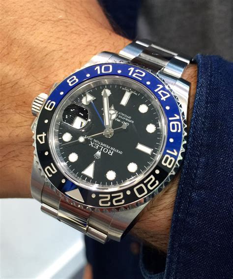 2018 rolex batman price|GMT.